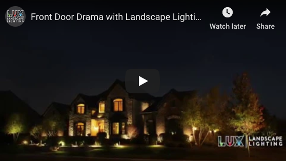 Front Door Drama with Landscape Lighting