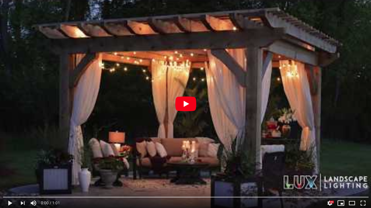 [VIDEO] Bring the Party Outside after Dark with Bistro Lighting