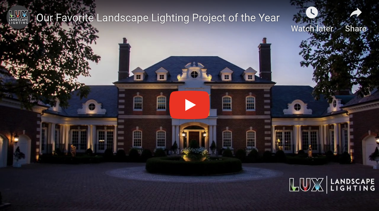 Our Favorite Landscape Lighting Project of the Year