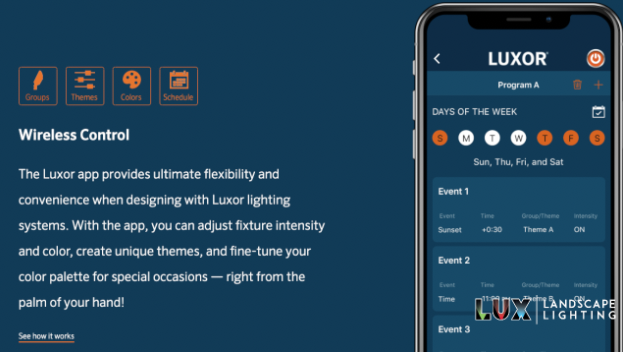 Smart Landscape Lighting with LUXOR