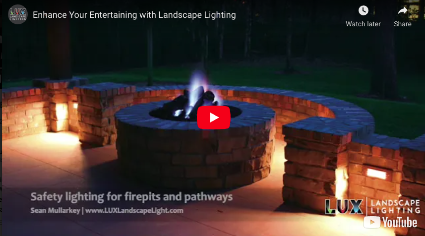 Enhance Your Entertaining with Landscape Lighting