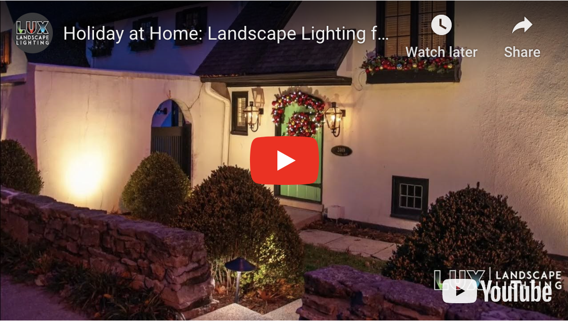 Holiday at Home: Landscape Lighting for Entertaining