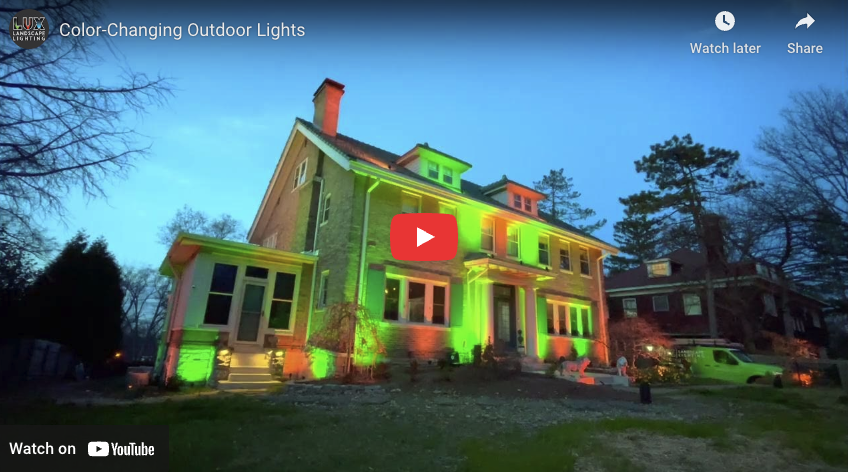 Color-Changing Outdoor Lights