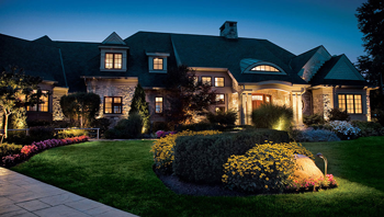 Entryway Landscape Lighting