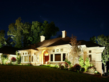 Entryway Landscape Lighting