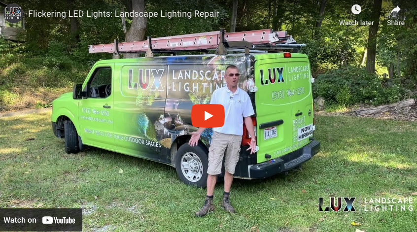 Flickering LED Lights: Landscape Lighting Repair