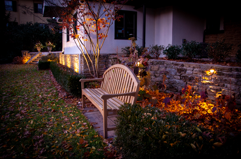 Hardscape Lighting Installation Brings Sparkle to Your Stone