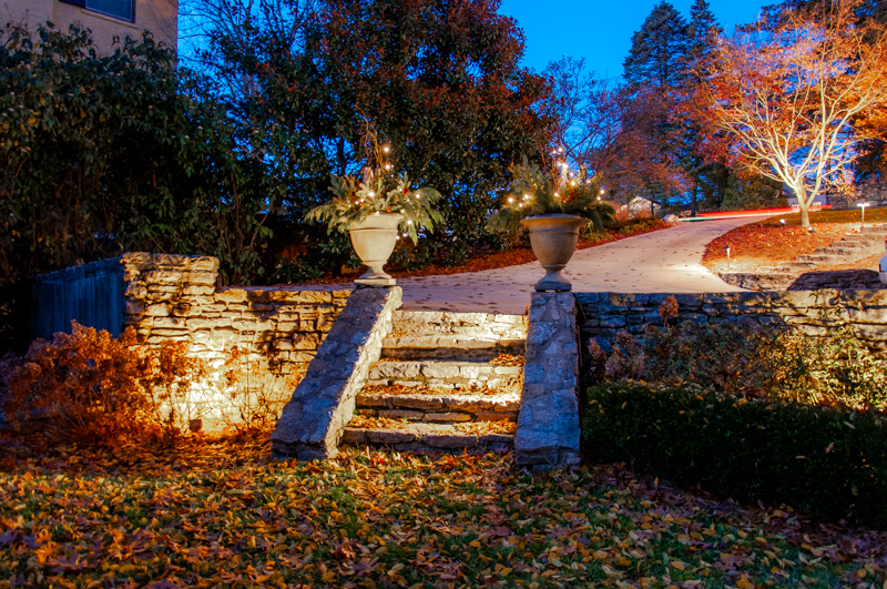 Hardscape Lighting Installation Brings Sparkle to Your Stone