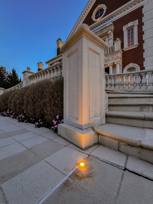 Hardscape Lighting Installation Brings Sparkle to Your Stone