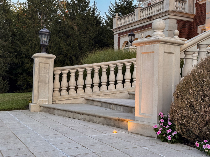 Hardscape Lighting Installation Brings Sparkle to Your Stone