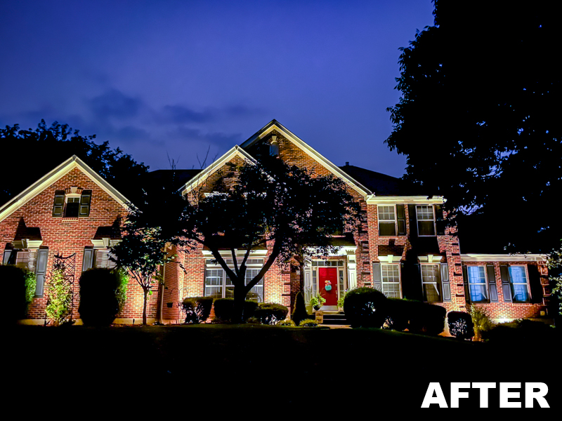 Landscape Lighting Ideas: Before & After Photos