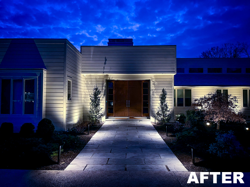 Landscape Lighting Ideas: Before & After Photos