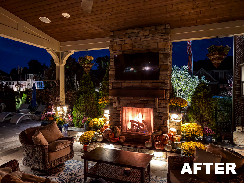 Landscape Lighting Ideas: Before & After Photos