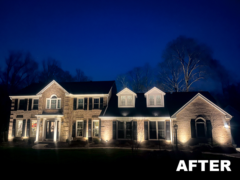 Landscape Lighting Ideas: Before & After Photos