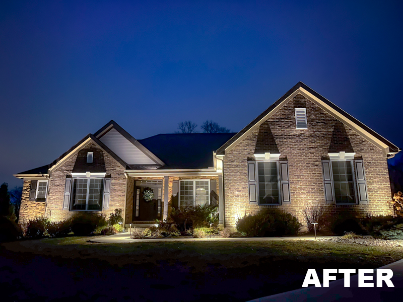Landscape Lighting Ideas: Before & After Photos