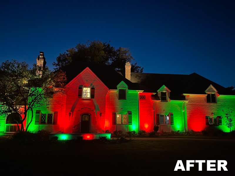 Landscape Lighting Ideas: Before & After Photos