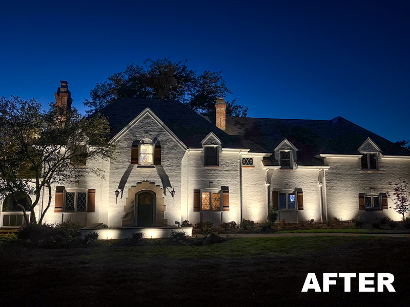 Landscape Lighting Ideas: Before & After Photos