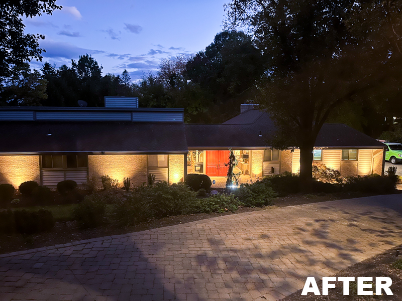Landscape Lighting Ideas: Before & After Photos