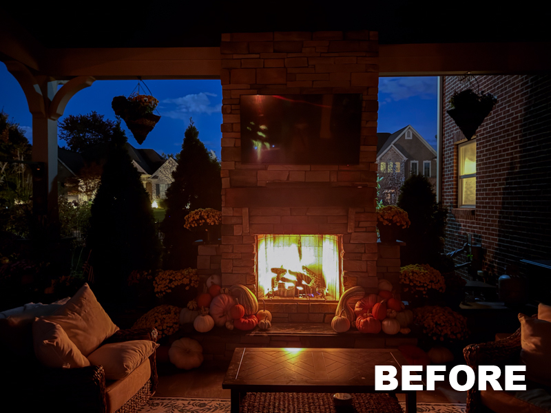 Landscape Lighting Ideas: Before & After Photos