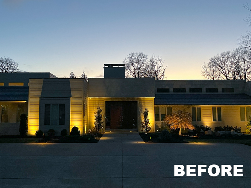 Landscape Lighting Ideas: Before & After Photos
