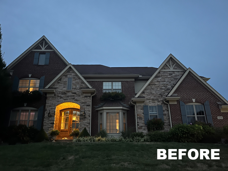 Landscape Lighting Ideas: Before & After Photos