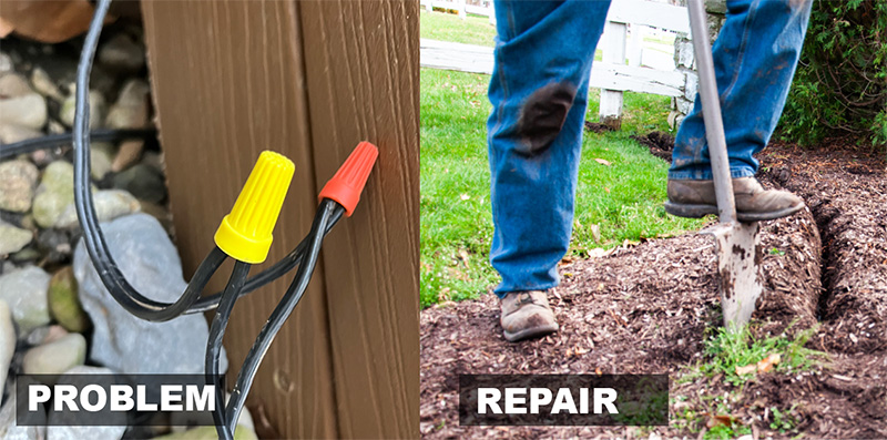 3 Electrical Landscape Lighting Installation Problems