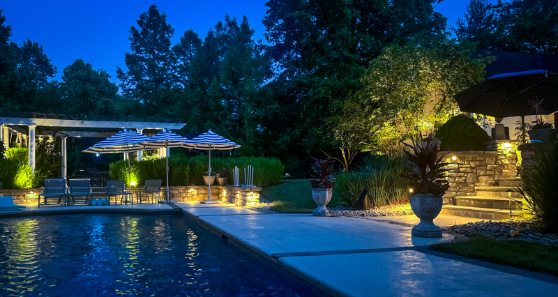 Landscape Lighting for Safety and Security