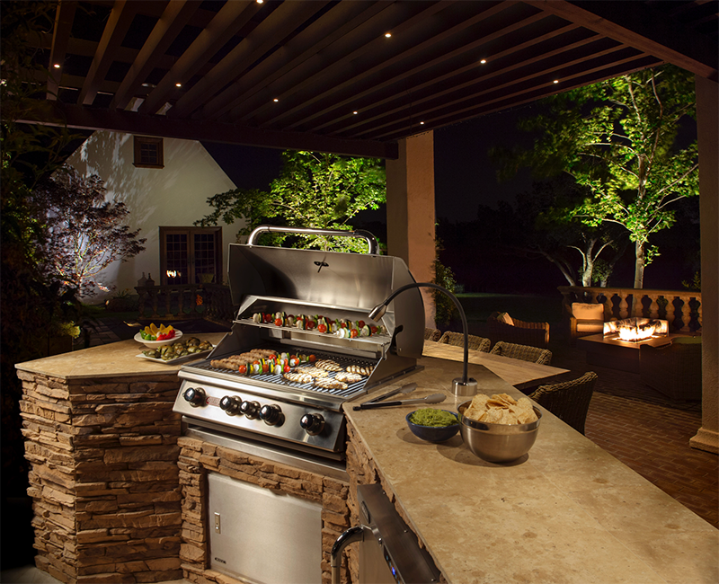 Landscape Lighting Zone Control