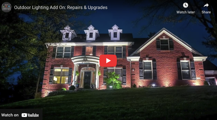 Outdoor Lighting Add On: Repairs & Upgrades
