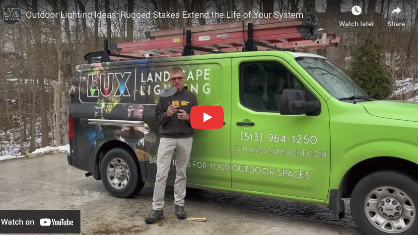 Outdoor Lighting Ideas: Rugged Stakes Extend the Life of Your System