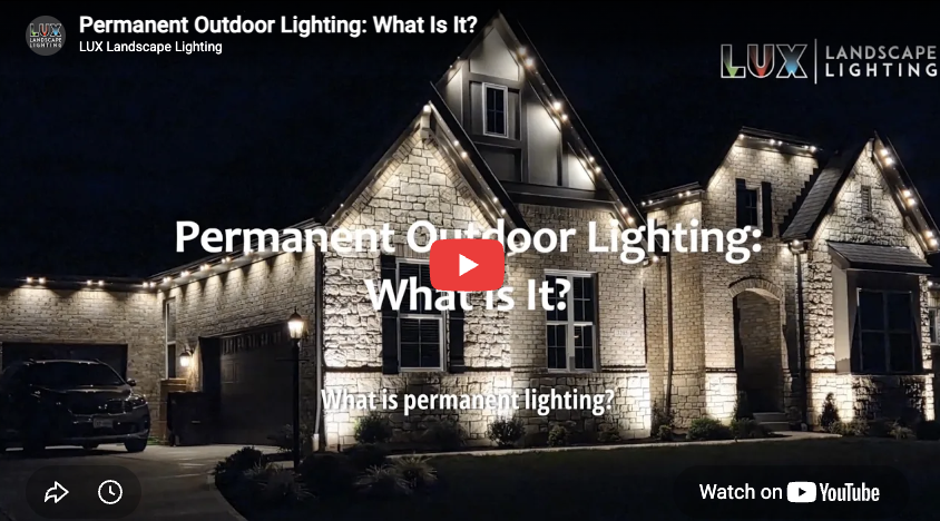 Permanent Outdoor Lighting: What Is It?